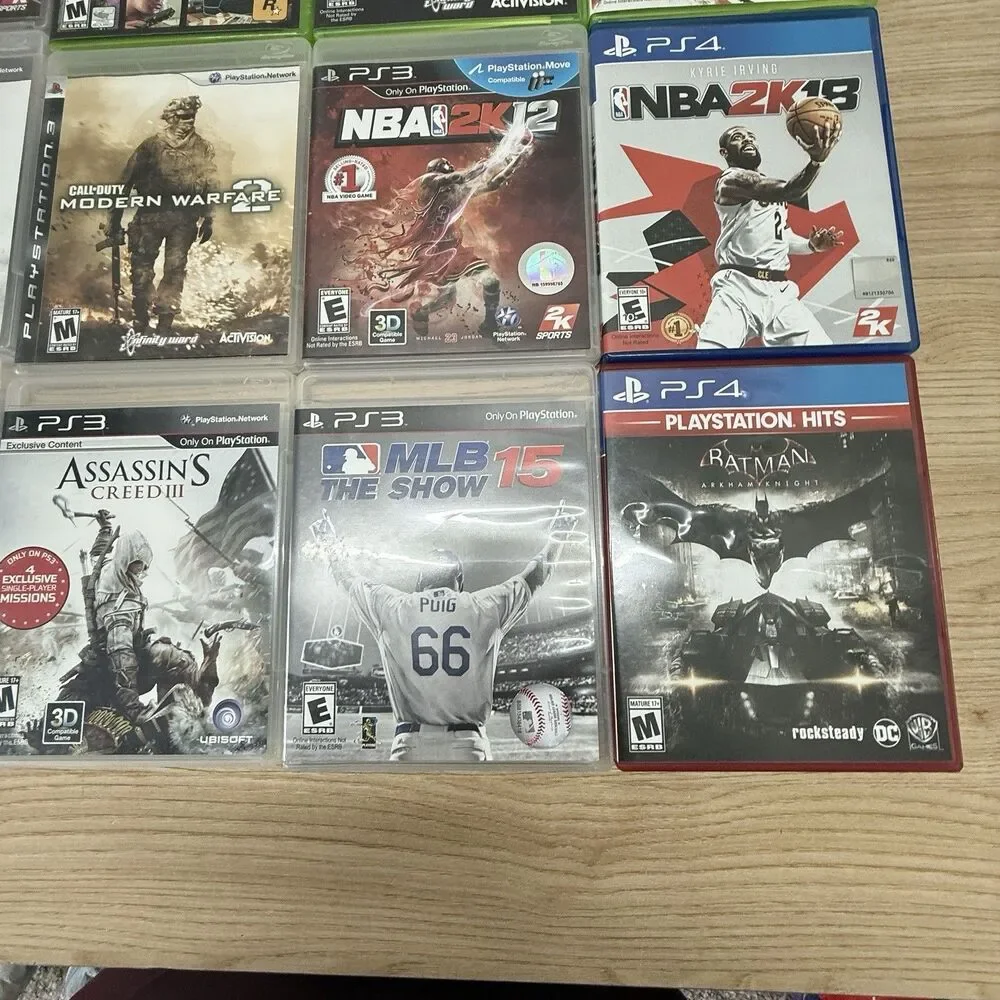 Lot of 15 Games Bundle Xbox 360 / PS3 / PS4 Mixed Tested Working
